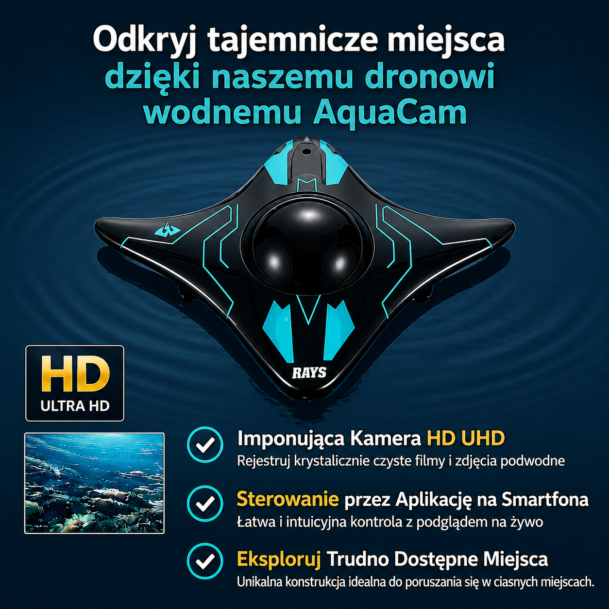 AquaCam™ - Podwodna kamerka